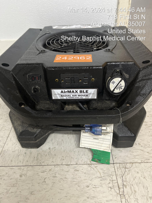 2022 PHOENIX AirMAX Radial Air Mover