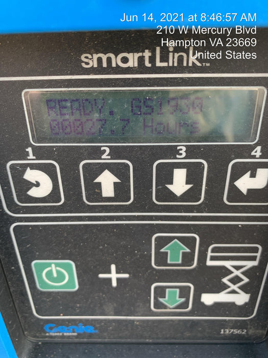 2020 Genie GS-1930 Standard Machine