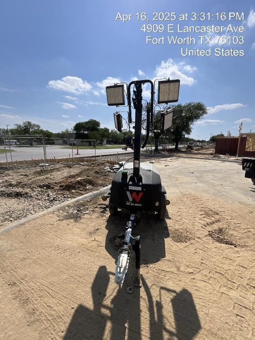 2024 Wacker Neuson LTT4 Diesel, Kohler KDW702, Deep Sea Controller, Auto Start, LED 320W, Bypass Outlet, T3