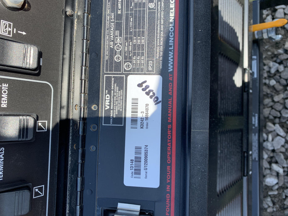 2020 Lincoln Electric Air Vantage 566 Deutz, T4, ReadyPak 3