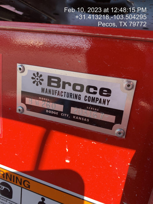 2023 BROCE BW260