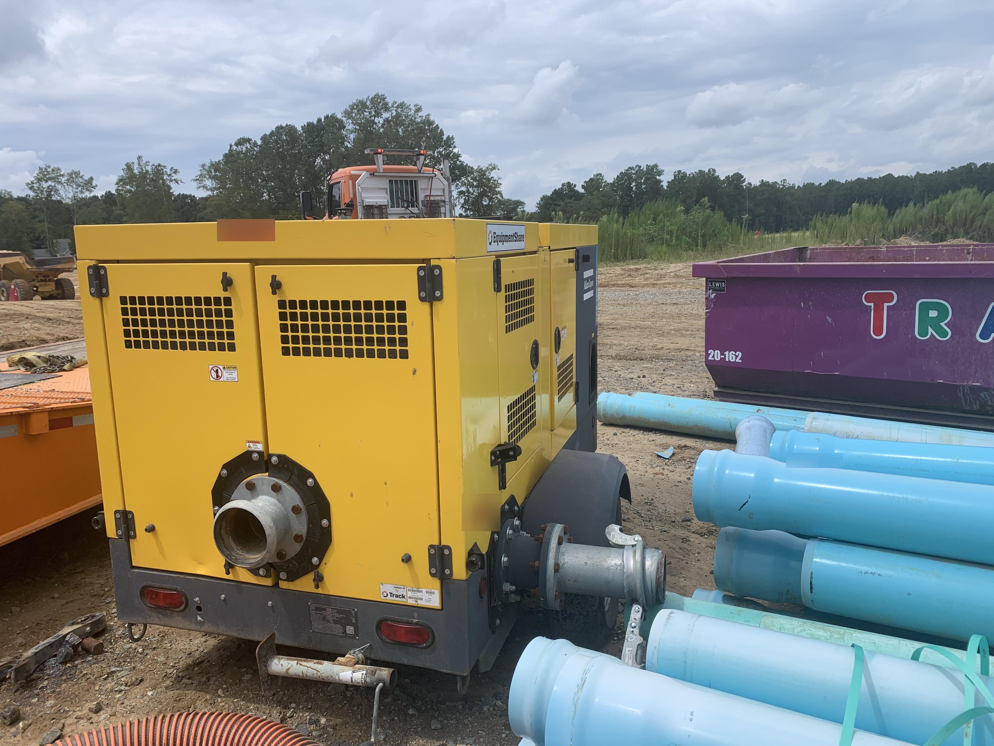 2020 ATLAS COPCO PAS 150 HF CS Enclosed