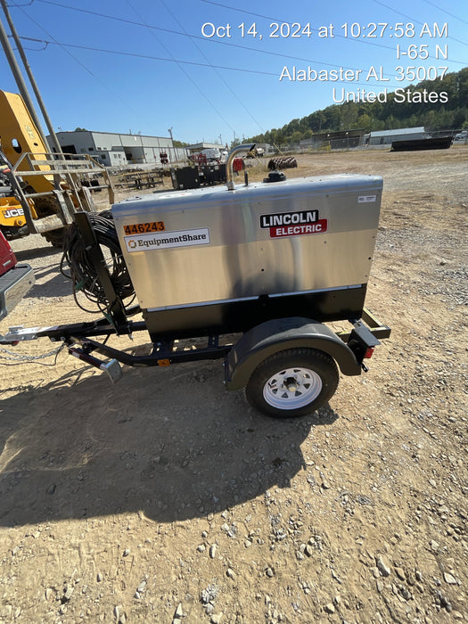 2024 Lincoln Electric LE400 Kubota V1505, Trlr, Cable Rack, Light Kit, ES Decals, T3