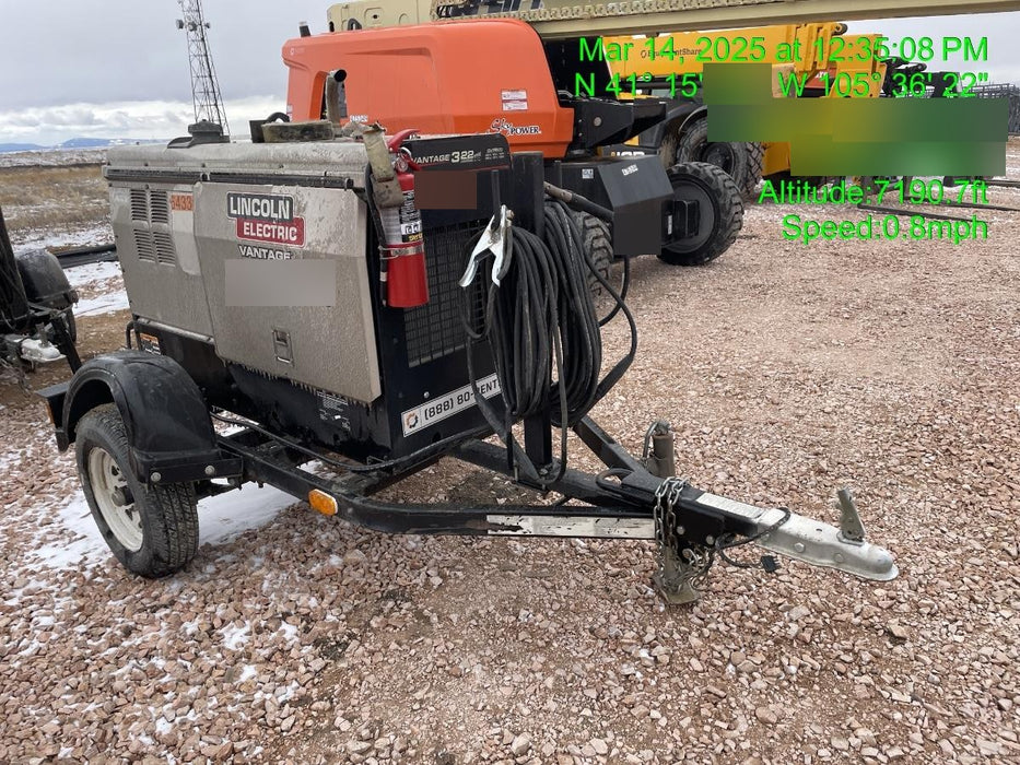 2020 Lincoln Electric Vantage 322 LINCOLN ELECTRIC Vantage 322