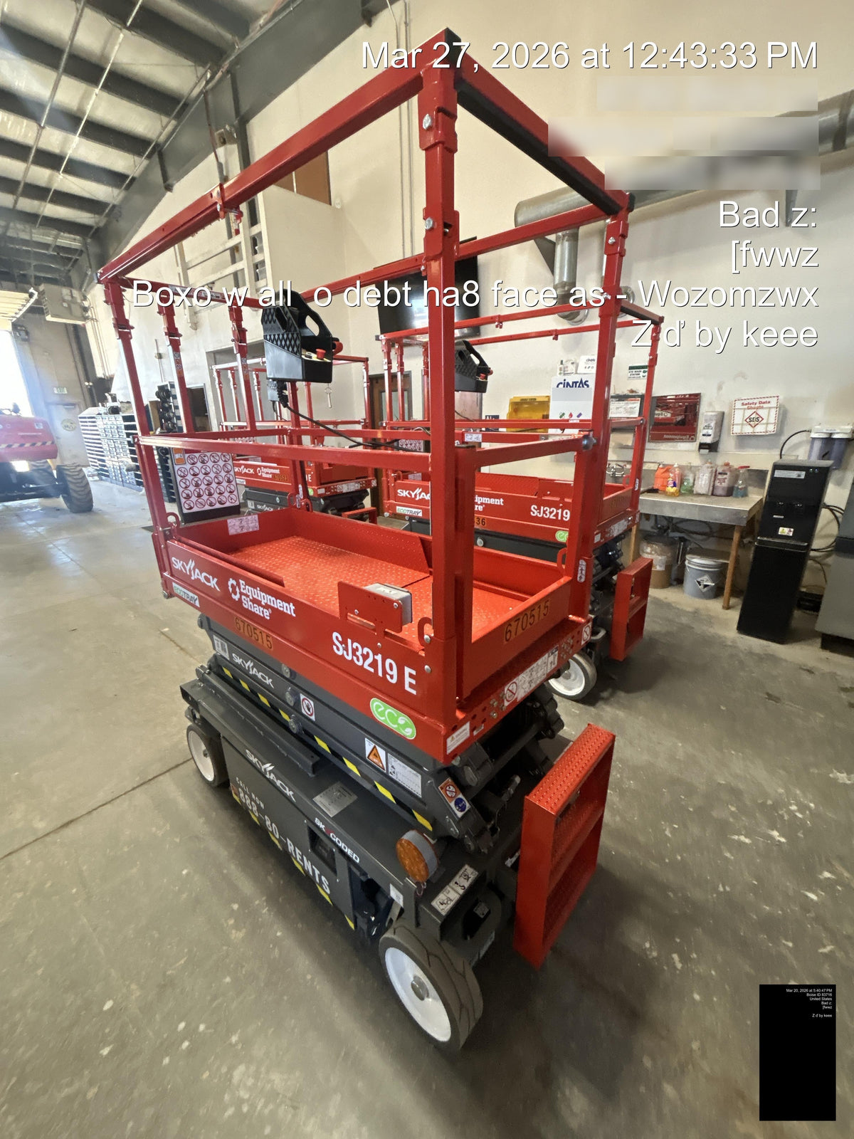 2026 SKYJACK SJ3219