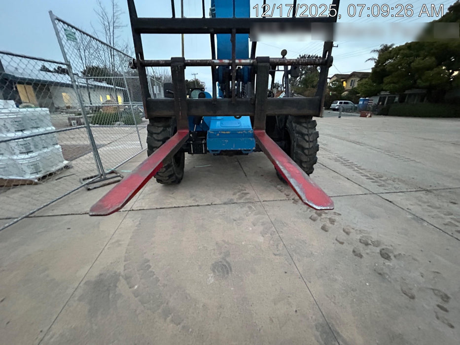 2019 Genie GTH-636 Canopy, Solid RT Tires, LED Work Lights, Beacon 60" QA Carriage, 48" Forks