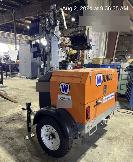 2024 Wanco WLTT-4MM4K Diesel, Deep Sea Controller, Shore Power Plug, Auto Start, (4) 350W LED Floodlights, 4kW Generator, 60 Gal Fuel Tank, 2" Ball, T3