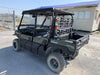 2019 Kawasaki Mule PRO-DXT Standard Options, Backup Alarm, Beacon, Plastic Hard Top, Poly Windshield, Horn Kit