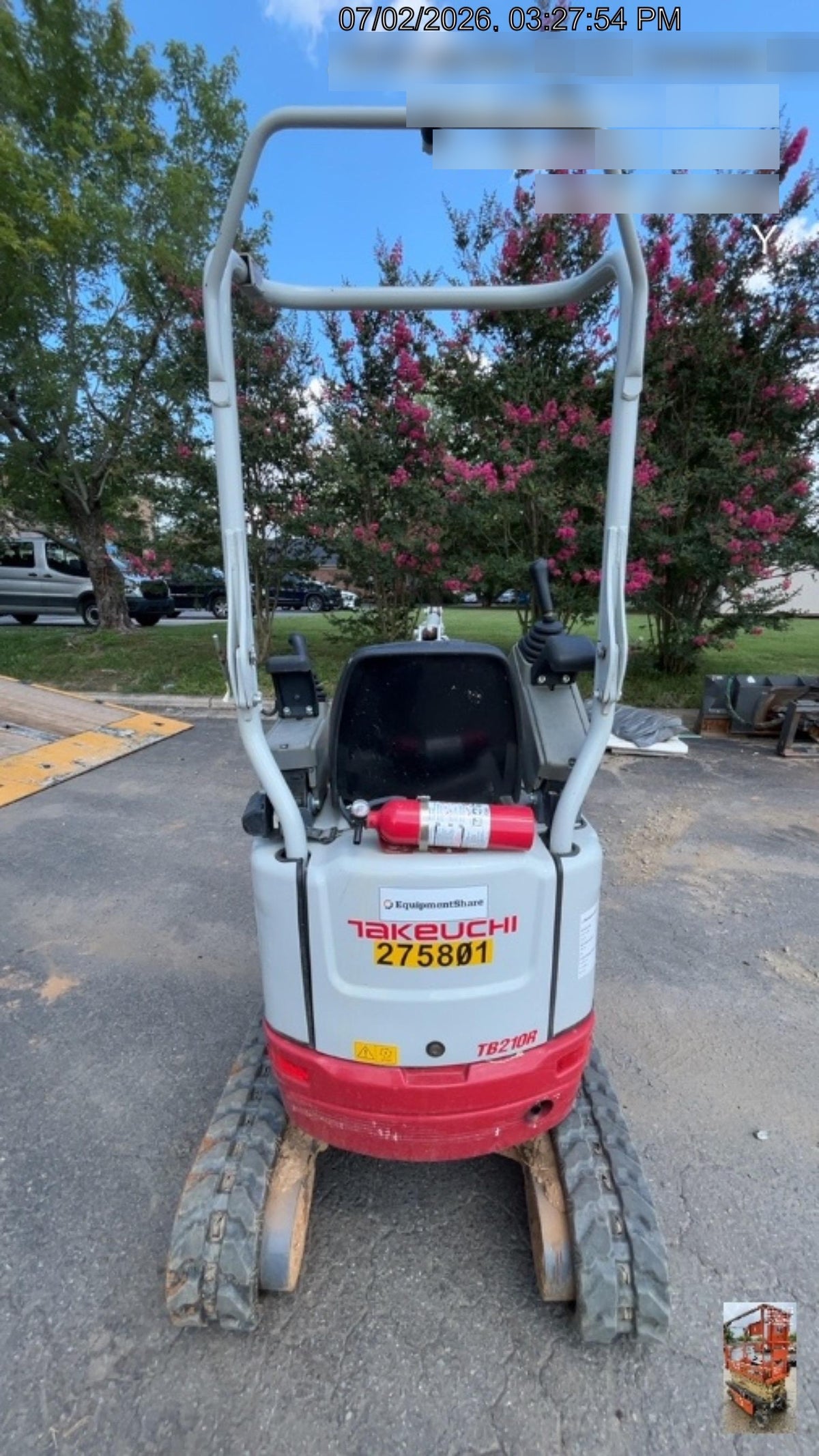 2022 TAKEUCHI TB210R