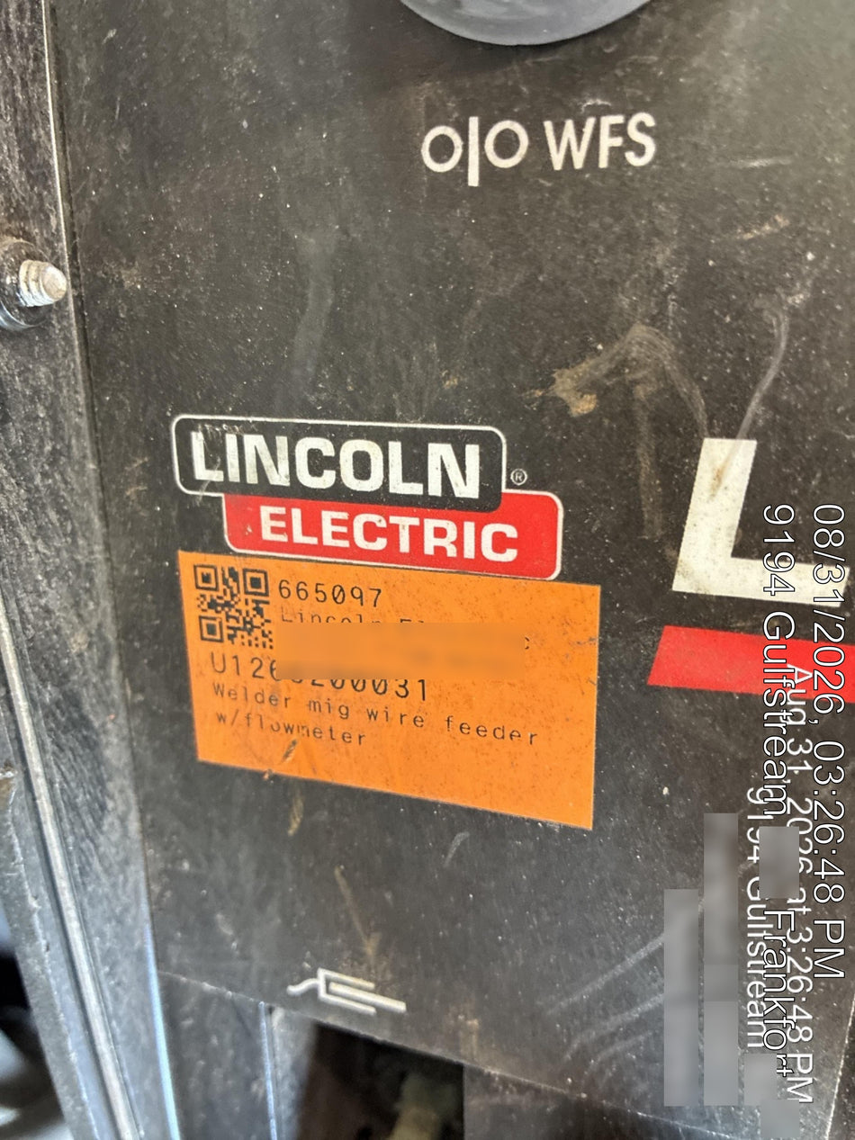 2026 LINCOLN ELECTRIC LN-25X w/Flowmeter