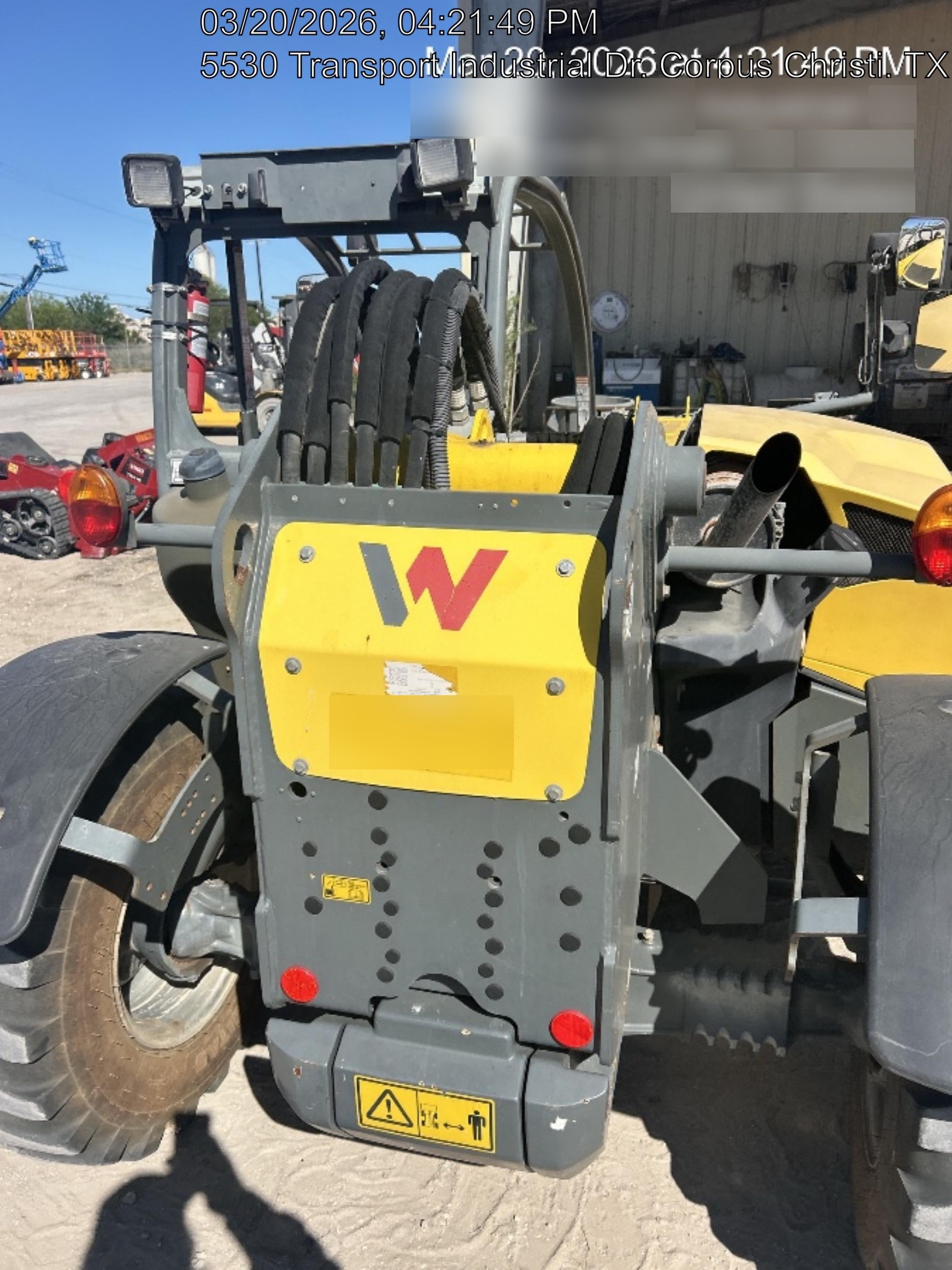 2019 WACKER NEUSON TH627