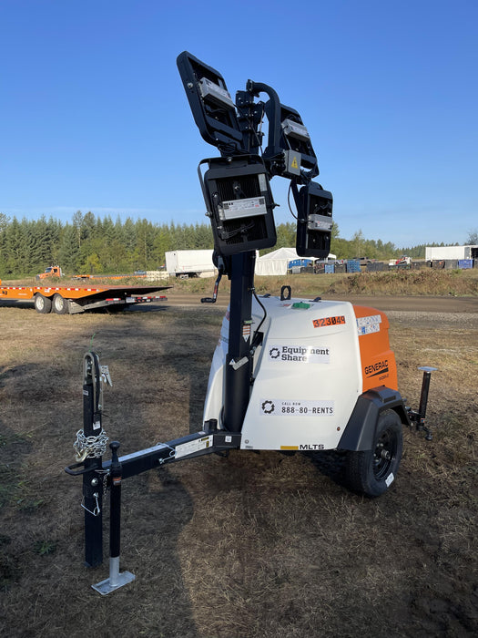 2023 Generac MLT2 Diesel, Flex Switch 120V Input, Powerzone Controller, (4) 320W LED Lights, 4kW Generator, 39.9 Gal Fuel Tank, 2" Ball, T3