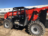 2019 Manitou MTA10055 Canopy, 120 HP, Solid Tires, Work Lights, Lift Hook, Auxiliary Hydraulics 66" Carriage and 60" Forks