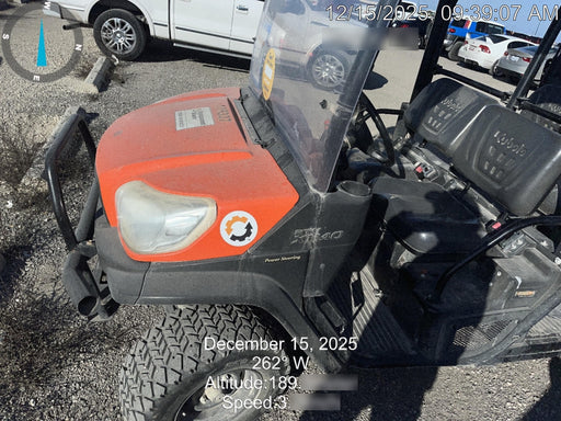 2020 Kubota RTV-X1140W-H Canopy, 4-Seater, Diesel, Windshield Acrylic Clear, LED Strobe, Backup Alarm