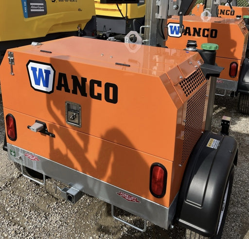2024 Wanco WLTT-4MM4K Diesel, Deep Sea Controller, Shore Power Plug, Auto Start, (4) 350W LED Floodlights, 4kW Generator, 60 Gal Fuel Tank, 2" Ball, T3