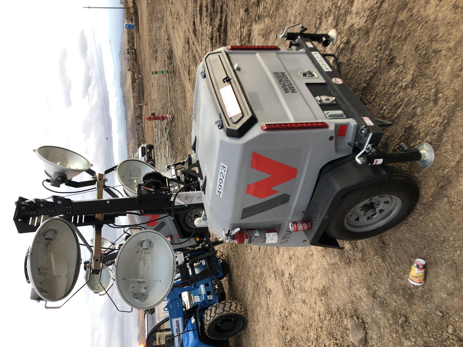 2019 Wacker Neuson LTV6L-MH Mobile Light Tower w/Fuel Level Sensor Installed