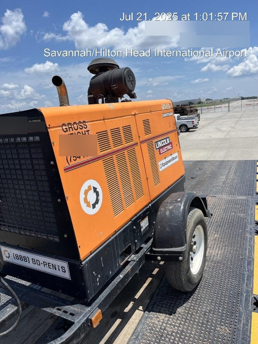 2021 Lincoln Electric Vantage 549X Ready Pak 3, ORANGE (includes trailer, cable rack, fender light kit)