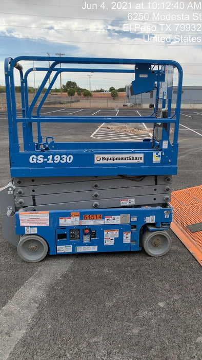 2020 Genie GS-1930 Standard Machine