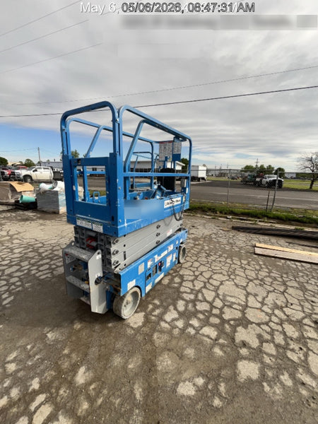 2020 Genie GS-1930 Solid Non Marking Tires, Beacon, Folding rails with half height swing gate