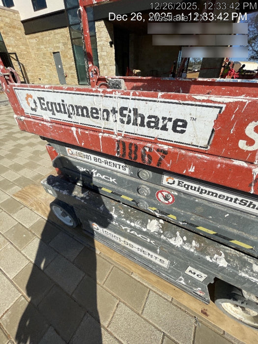 2016 Skyjack SJIII-3219 Skyjack SJIII-3219 Scissor Lift