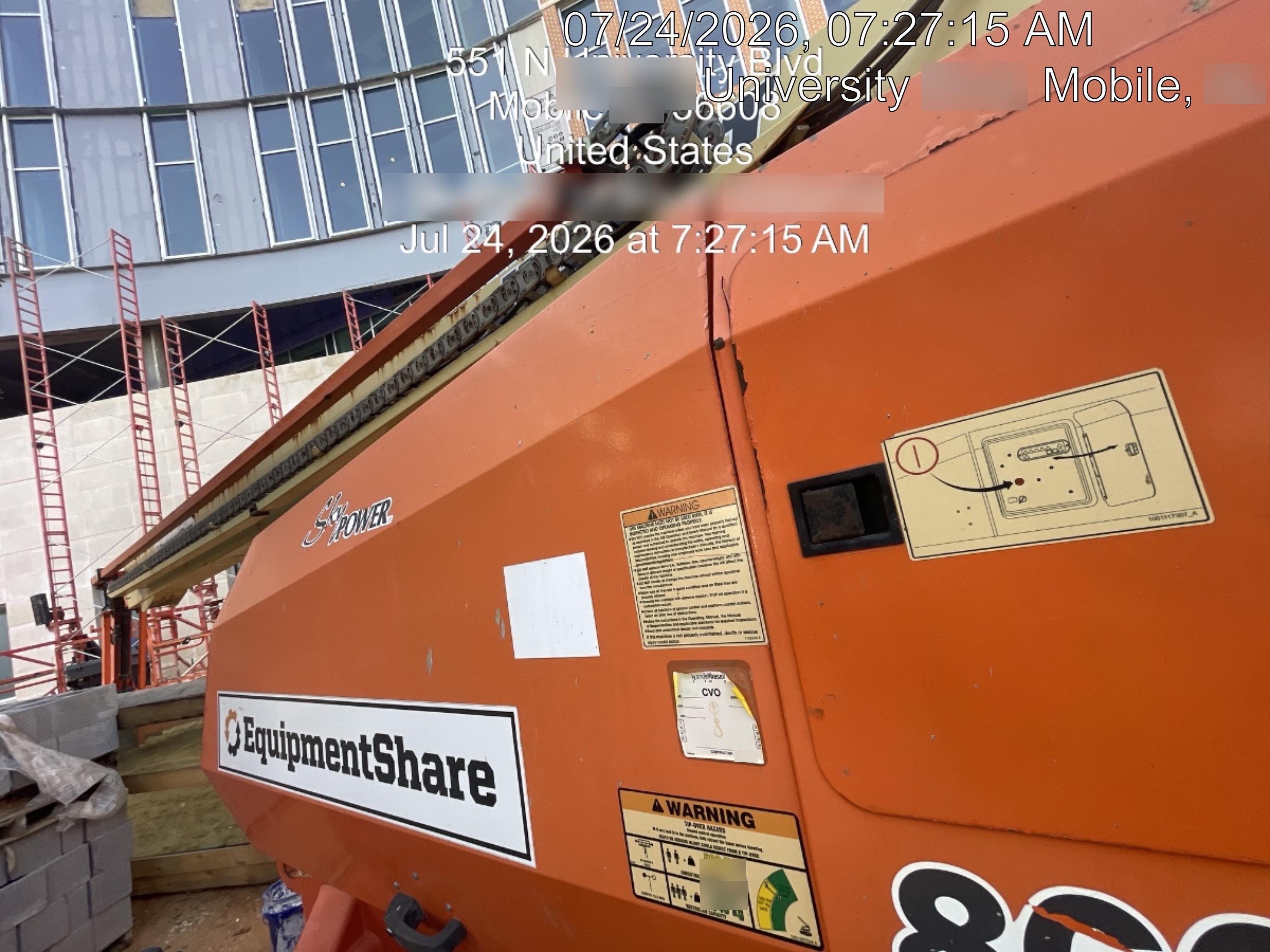 2021 JLG 860SJ