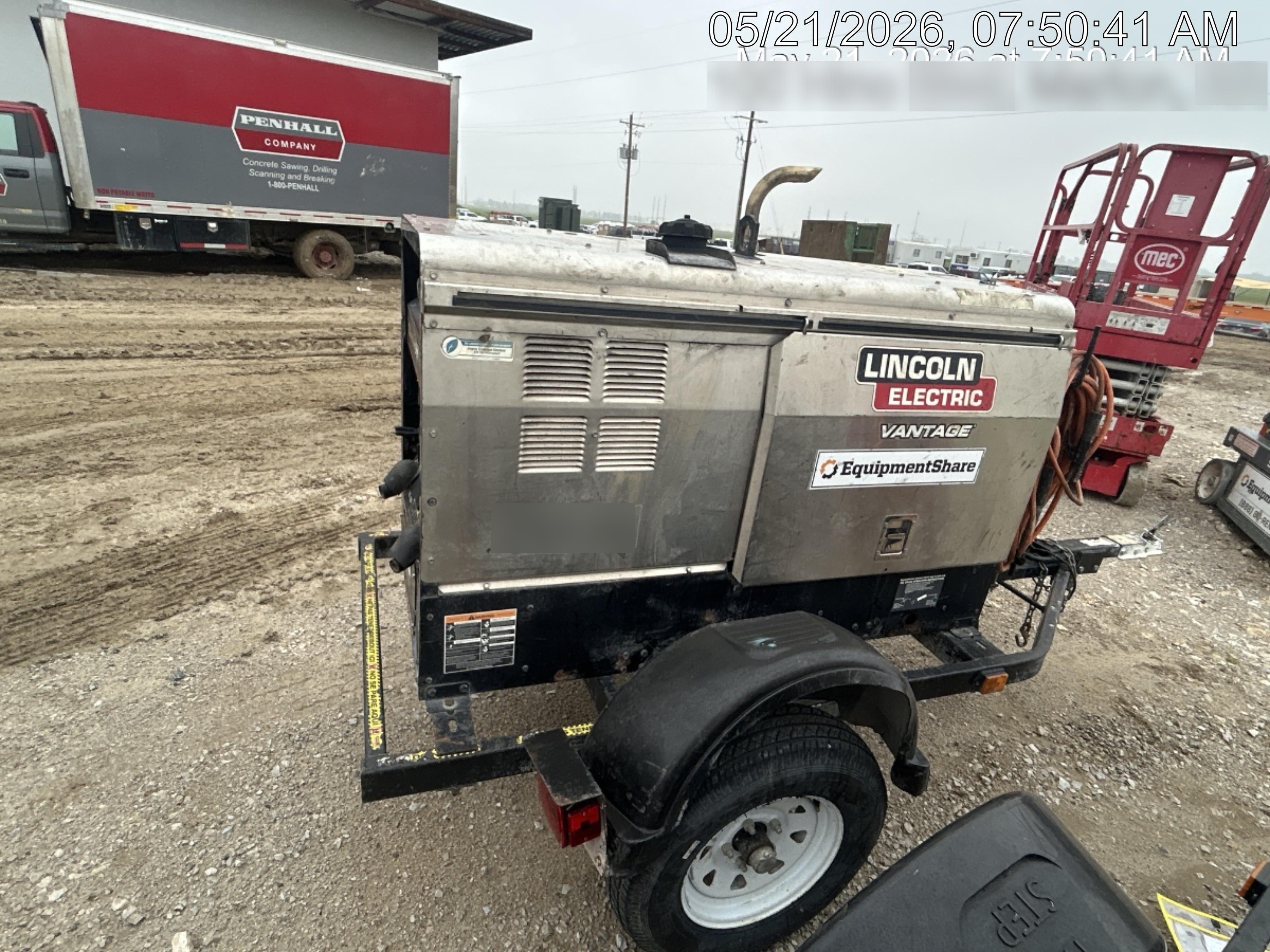 2024 Lincoln Electric LE400 Kubota V1505, Trlr, Cable Rack, Light Kit, ES Decals, T3
