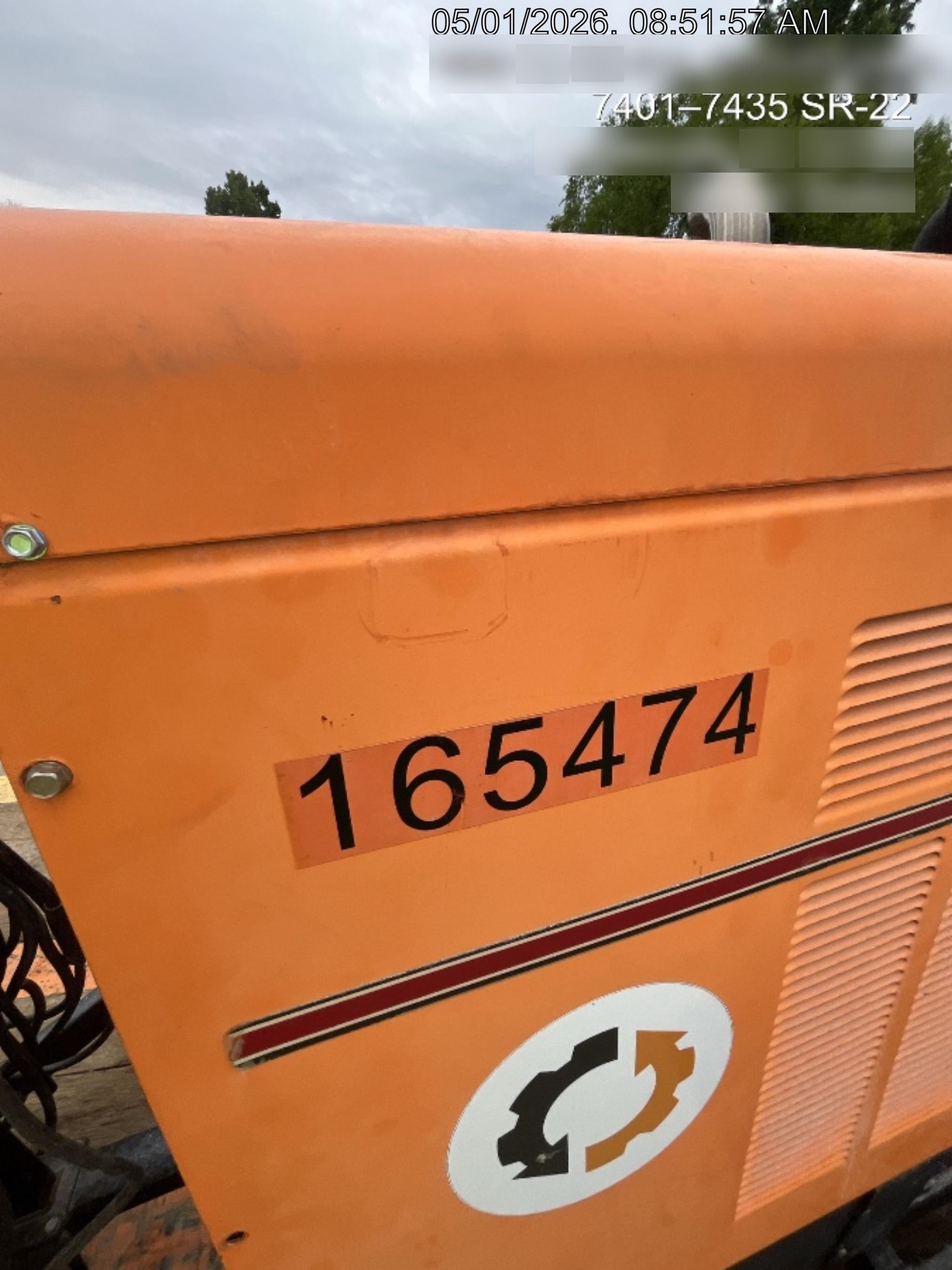 2021 Lincoln Electric Vantage 549X Ready Pak 3, ORANGE (includes trailer, cable rack, fender light kit)