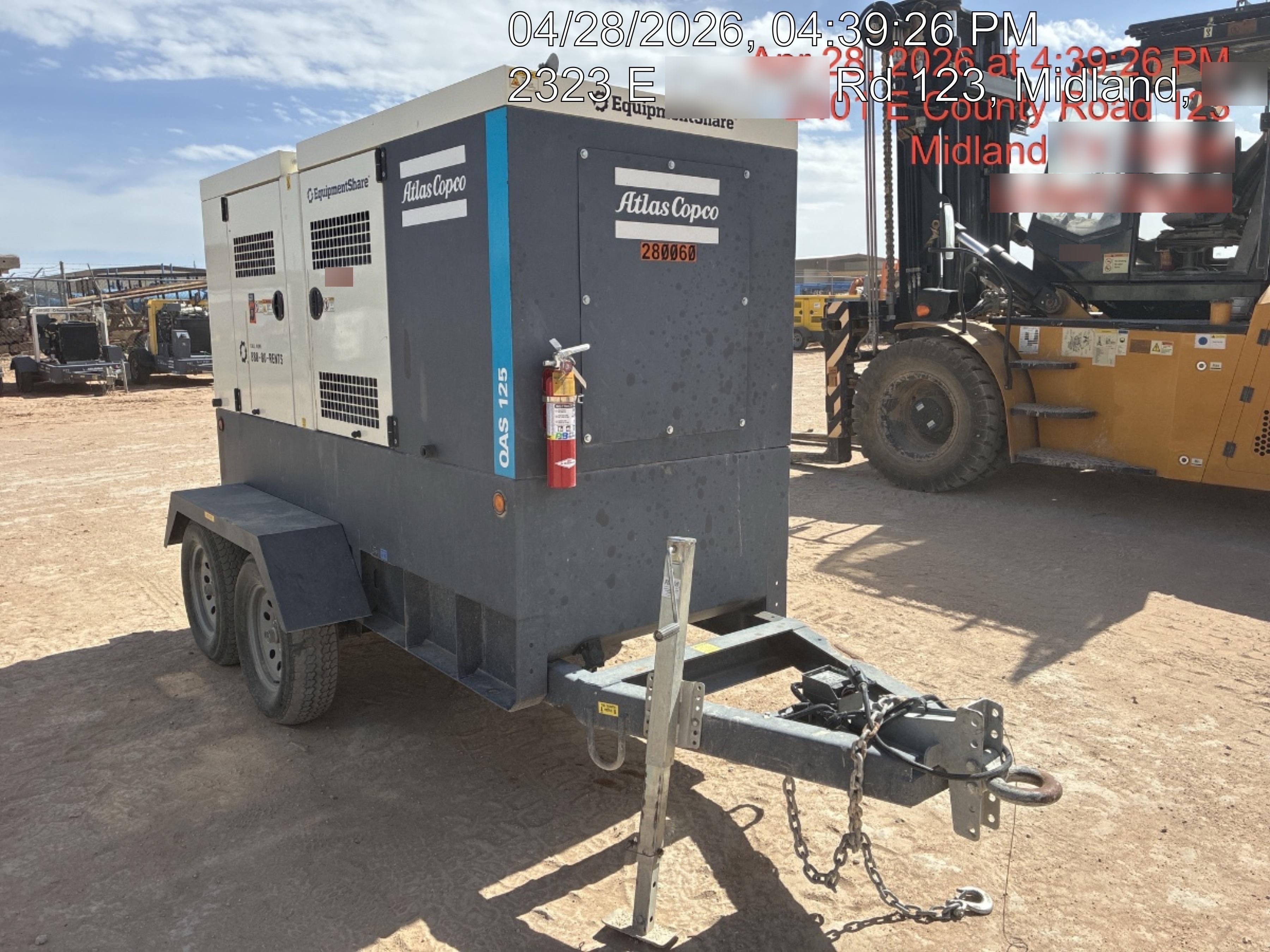 2022 ATLAS COPCO QAS 125