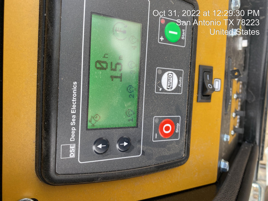 2022 Allmand NLV3GR (4) LED Light Fixture 350W, 23' Vertical Mast, 3kW Prime, Towable, ES Decals, T3