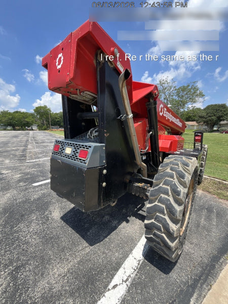 2019 Manitou MTA8044 74hp T4F, Open ROPS, Cab and Boom LED work lights, Auxiliary Hydraulics, Solid Tires, Amber strobe, Lift Hook w/66" Carriage, 60" Forks