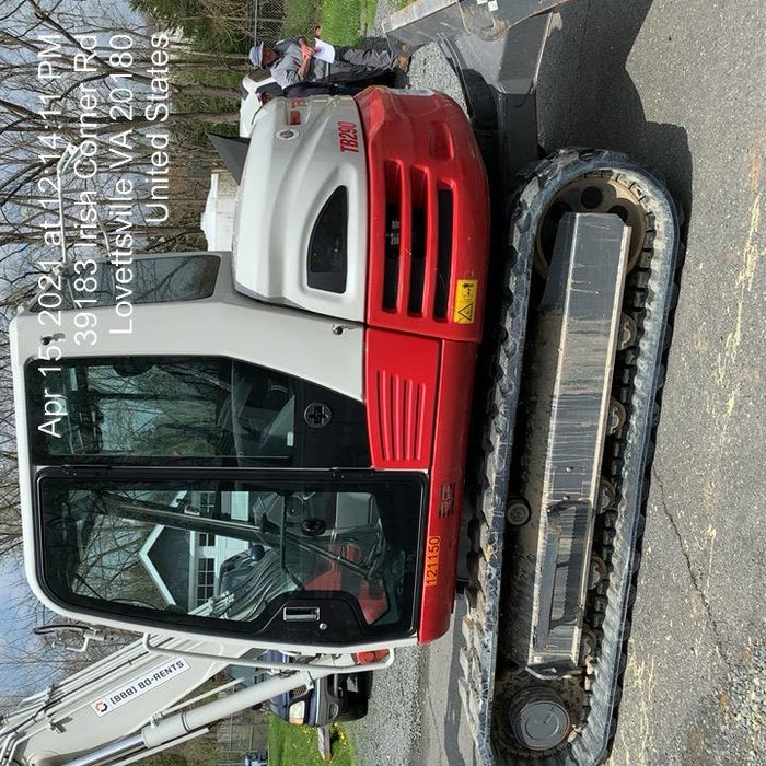 2020 Takeuchi TB290C Cab/Heat/Air, Rubber Tracks, Manual TAG QC
