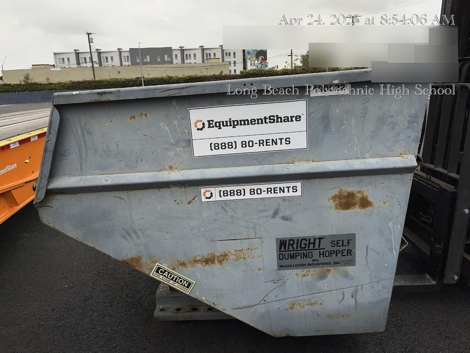 2021 GLOBAL 4cy Self-Dump Hopper w/Poly Caster Kit Global