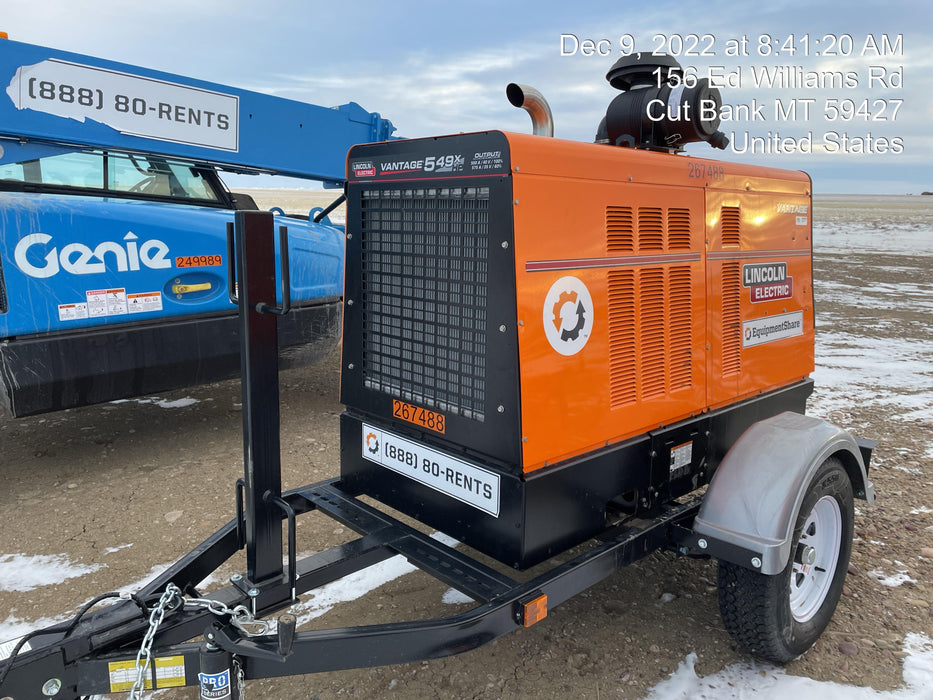 2022 Lincoln Electric Vantage 549X VANTAGE 549X READY-PAK 3