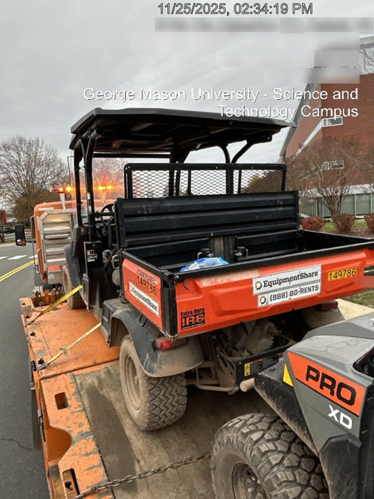 2022 Kubota RTV-X1140W-H Plastic Canopy, Windshield Acrylic Clear, LED Strobe Light, Wire Harness Kit, Back up Alarm