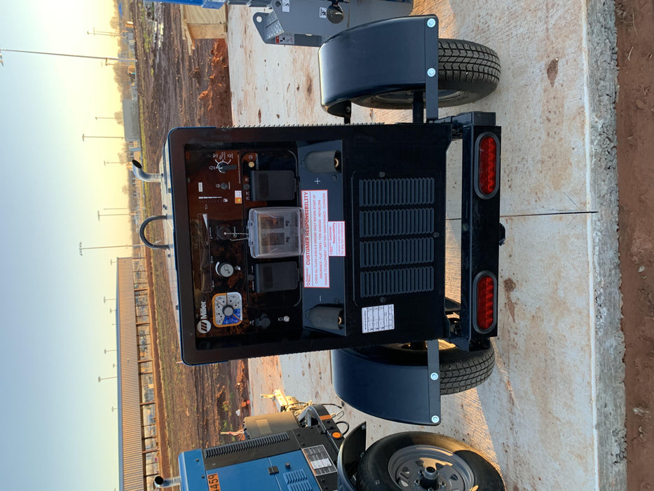 2020 Miller Electric BIG BLUE 400 Trailer Mounted Welder