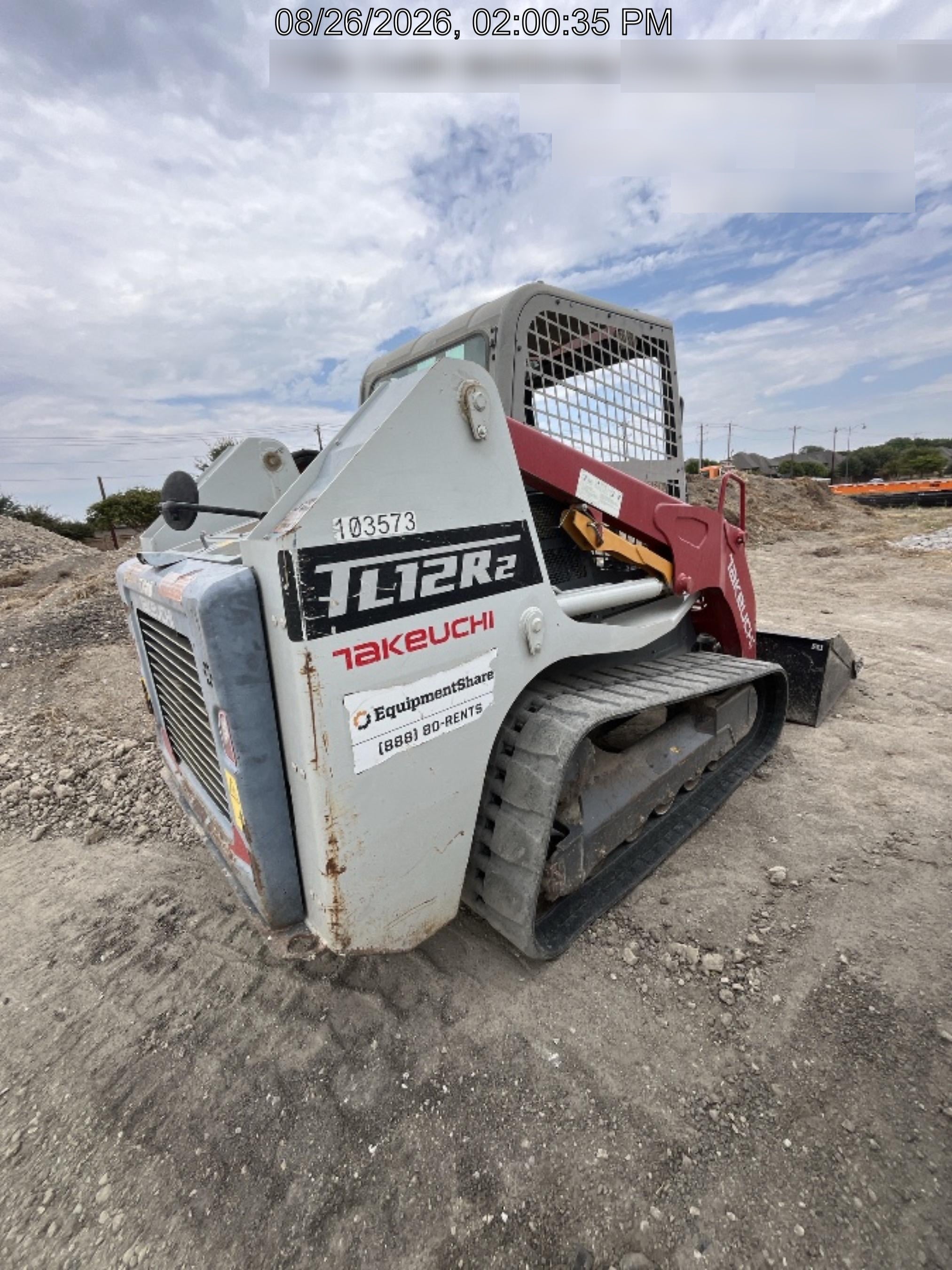 2020 TAKEUCHI TL12R2-R