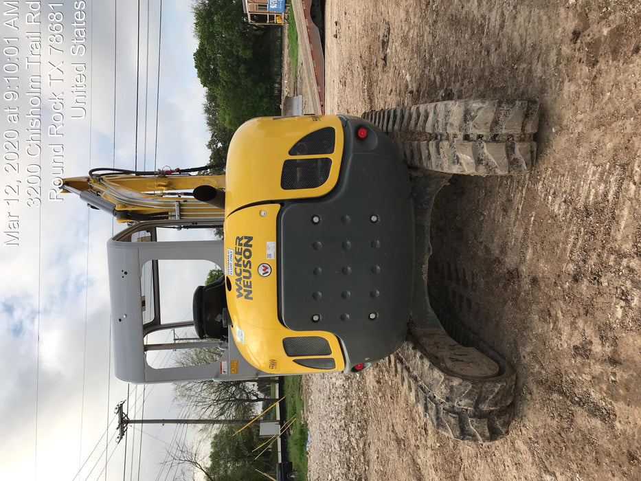 2019 Wacker Neuson EZ53 Standard Options