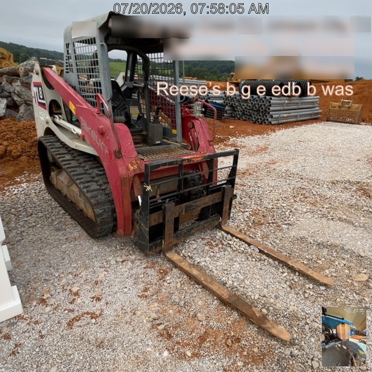 2019 TAKEUCHI TL8W
