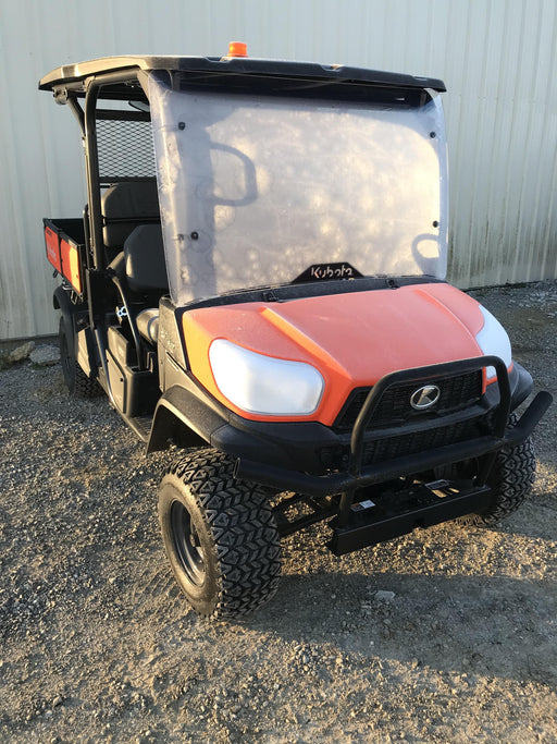 2022 Kubota RTV-X1140W-H Plastic Canopy, Windshield Acrylic Clear, LED Strobe Light, Wire Harness Kit, Back up Alarm