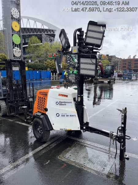 2023 Generac MLT2 Diesel, Flex Switch 120V Input, Powerzone Controller, (4) 320W LED Lights, 4kW Generator, 39.9 Gal Fuel Tank, 2" Ball, T3