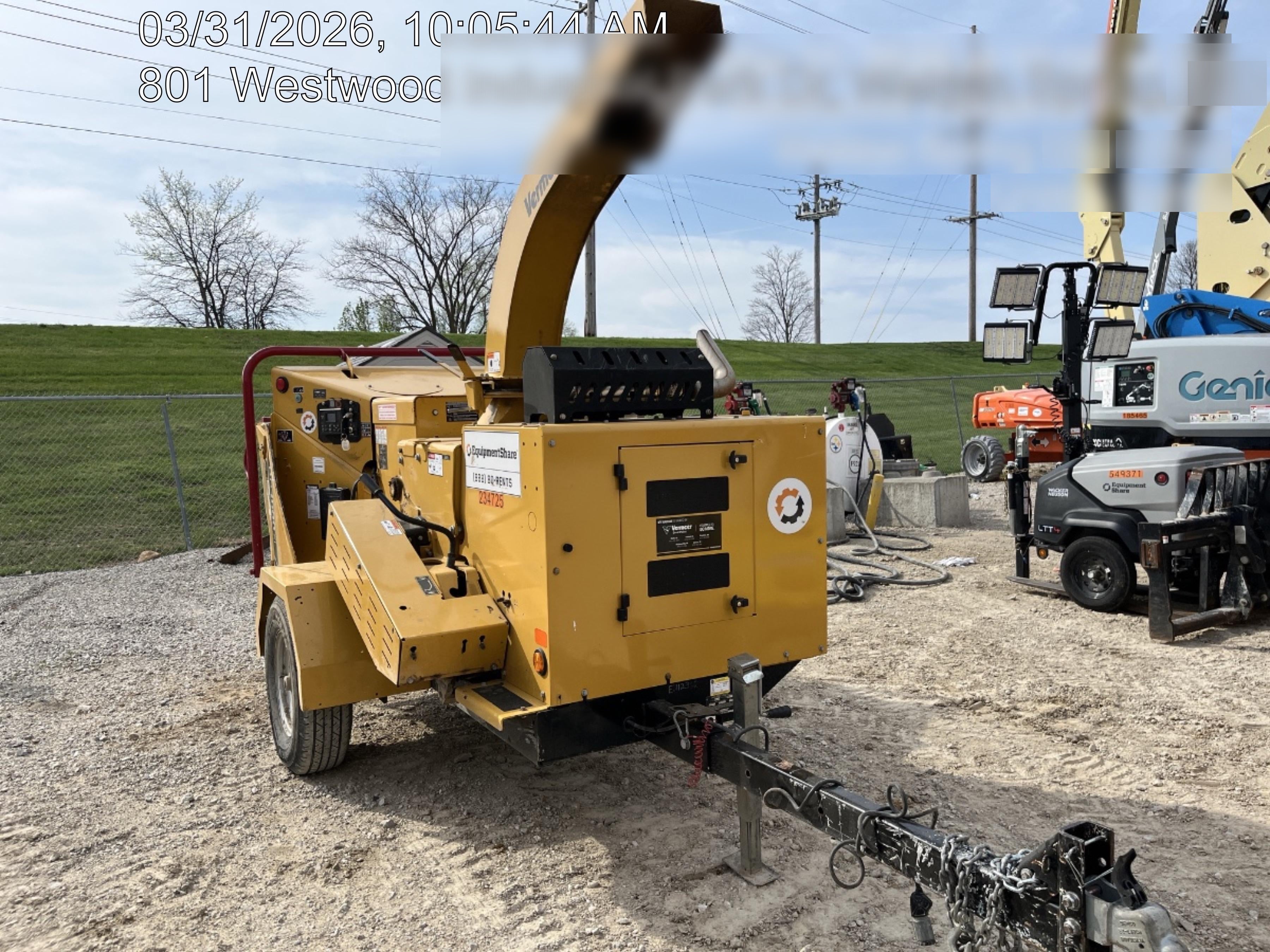 2022 VERMEER BC1000XL Diesel