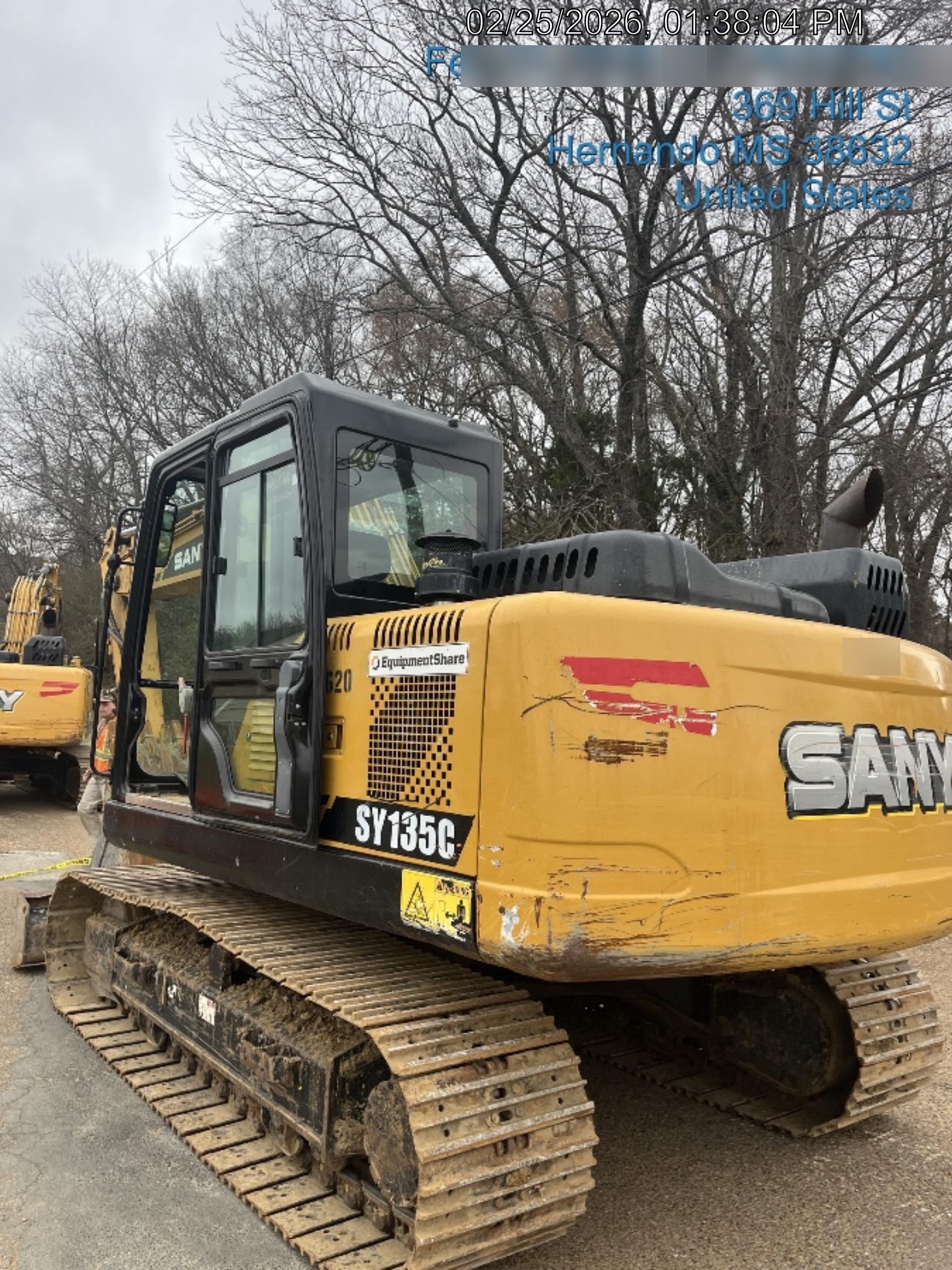 2018 SANY SY135C