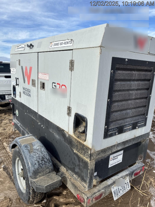 2019 WACKER NEUSON G70