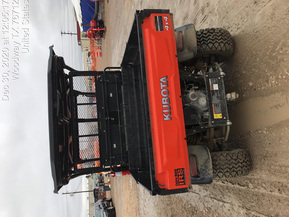 2020 Kubota RTV-X1140 4 Seat UTV, 4WD, Canopy, Standard Rental Spec