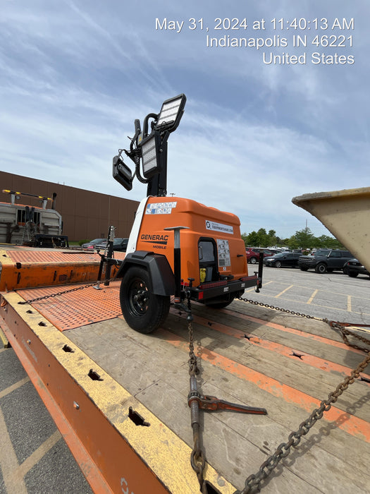 2023 Generac MLT2 Diesel, Flex Switch 120V Input, Powerzone Controller, (4) 320W LED Lights, 4kW Generator, 39.9 Gal Fuel Tank, 2" Ball, T3