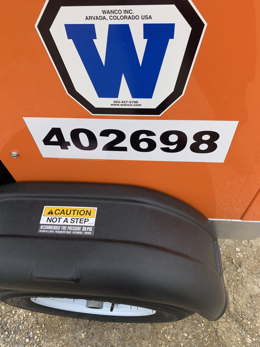 2024 Wanco WLTT-4MM4K Diesel, Deep Sea Controller, Shore Power Plug, Auto Start, (4) 350W LED Floodlights, 4kW Generator, 60 Gal Fuel Tank, 2" Ball, T3