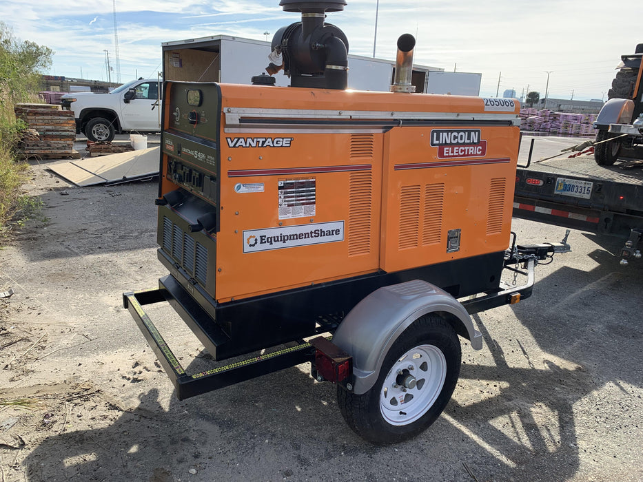 2022 Lincoln Electric Vantage 549X Crosslink Technology, Trailer Mounted, ES Decals, T3