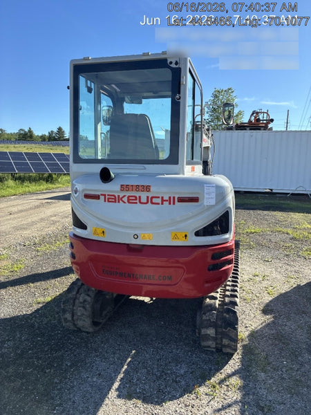 2025 TAKEUCHI TB235-2CR