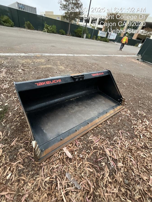 2025 TAKEUCHI 76" Smooth Bucket - Takeuchi