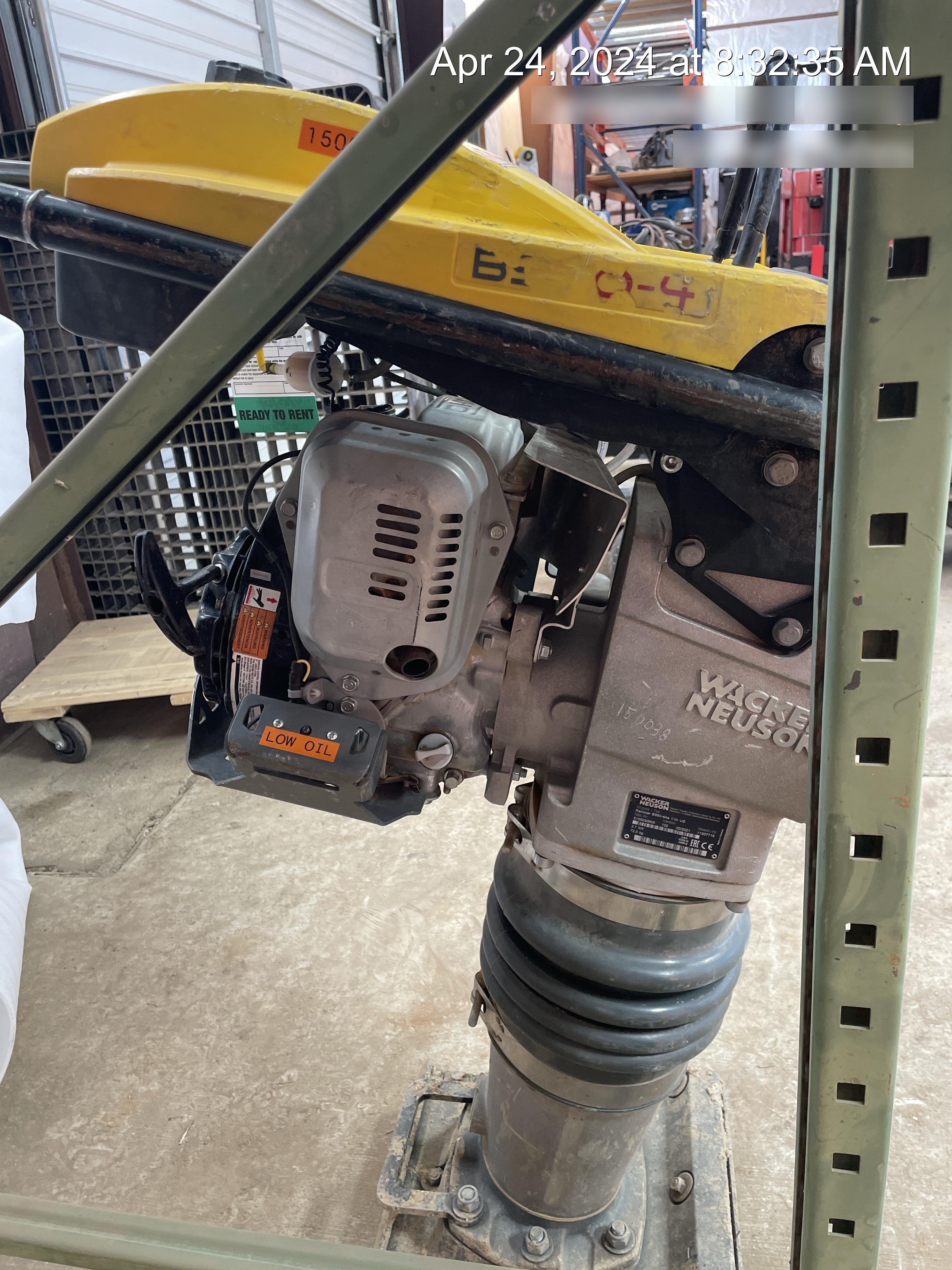 2021 WACKER NEUSON BS60-4As